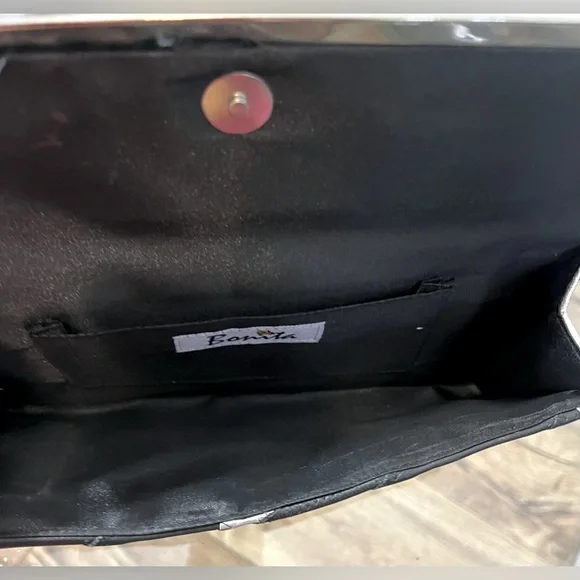 Genuine leather evening bag - Picture 2 of 3